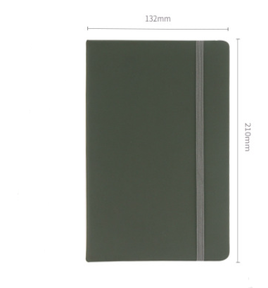 A5 tactile PU hardcover notebook