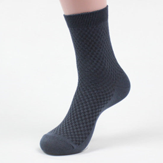 Chaussettes pour hommes, nouvelles chaussettes en fibre de bambou