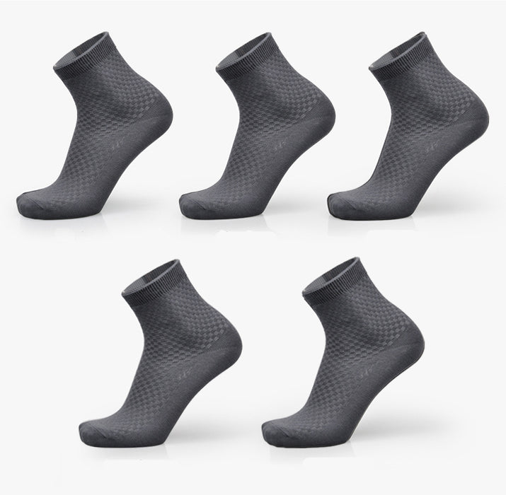 Chaussettes pour hommes, nouvelles chaussettes en fibre de bambou