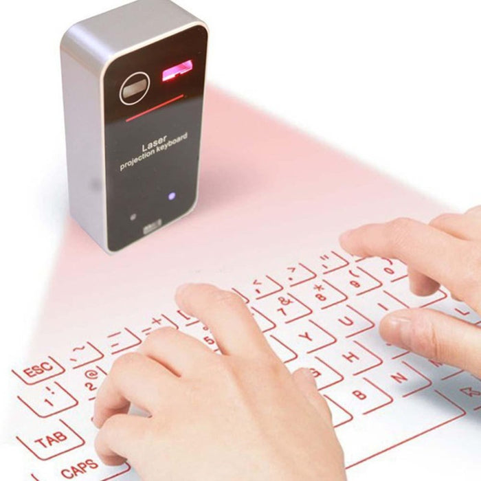 Drahtlose Bluetooth-Lasertastatur