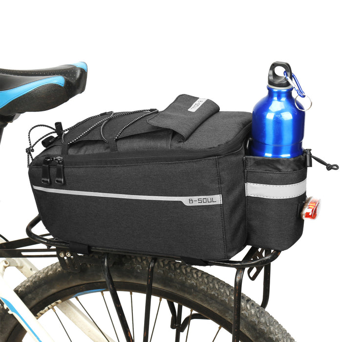 Mountain bike electric folding shelf bag