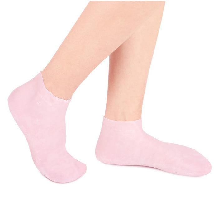 Chaussettes élastiques pour soins de la peau des pieds