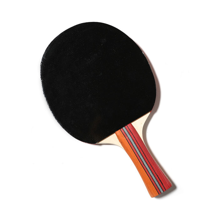 Racchetta da ping pong orizzontale in gomma doppia inversa