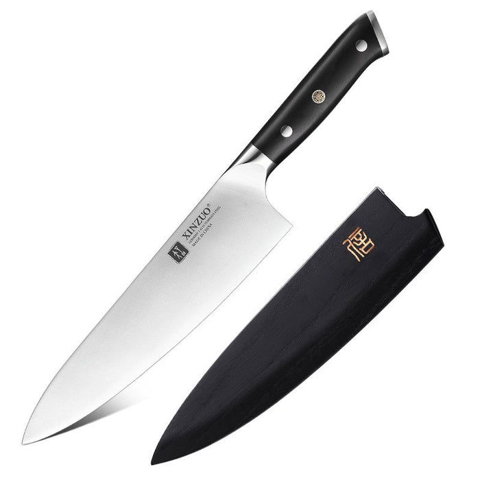 Stainless steel chef's knife