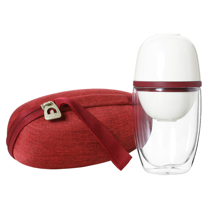 Portable teacup travel set