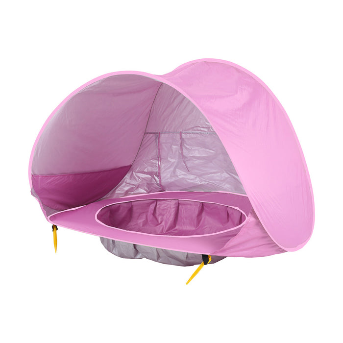 Tente de plage pour bébé, Camping en plein air pour enfants, facile à plier, imperméable, auvent solaire, protection UV