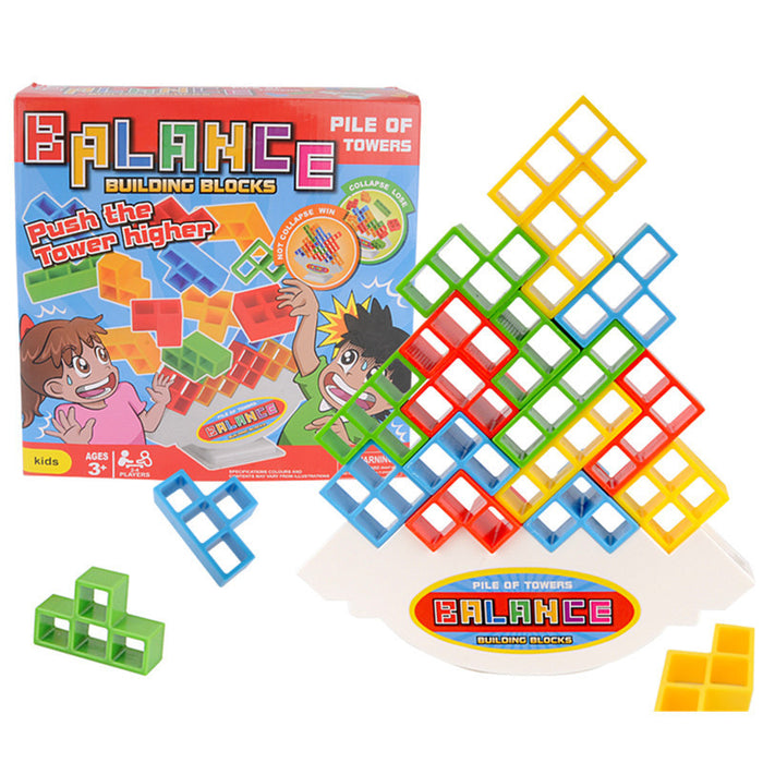 Giochi da tavolo impilabili per bambini Adulti Giocattoli a torre per feste in famiglia Giochi di viaggio Ragazzi ragazze Puzzle Building Blocks Toy