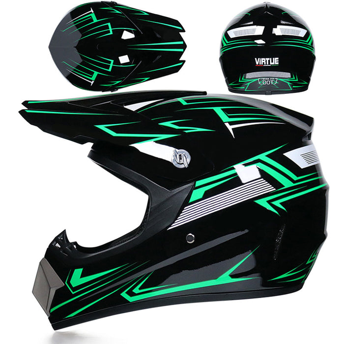 Capacete off-road para motocicleta Capacete off-road pequeno