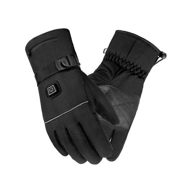 Winter Electric Motorcycle Heated  Touch Screen Gloves
