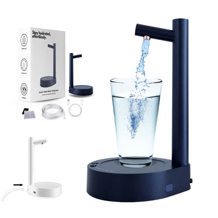 Dispensador de escritorio, galón de agua eléctrico, dispensador automático de botellas de agua, dispensador de agua recargable