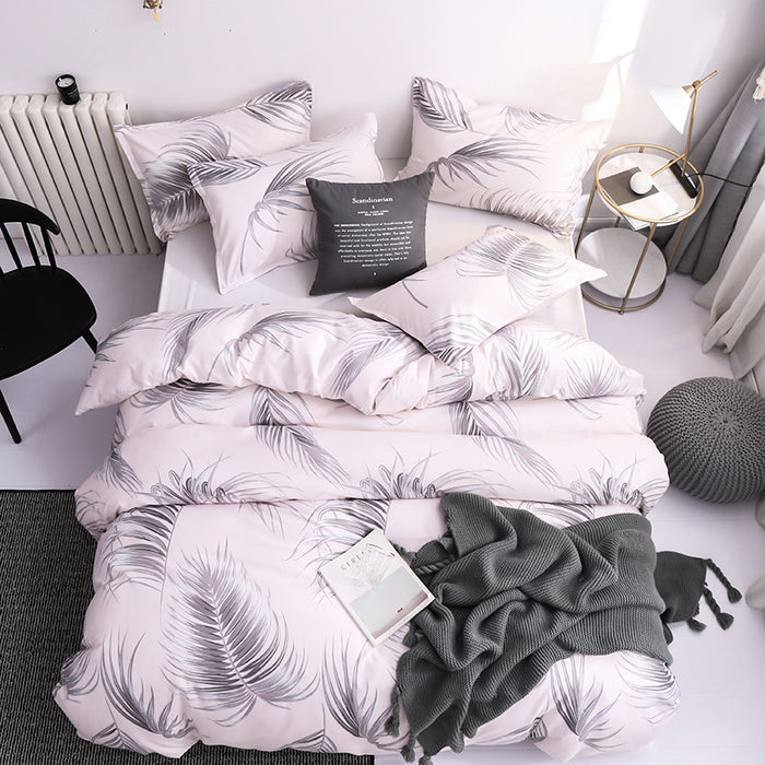 Four-piece bed linen for home textiles with high sales value