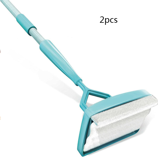 Retractable Cleaning Brush Stainless Steel Handle Cleaning Rod New Household Cleaning Supplies Cleaning Rod