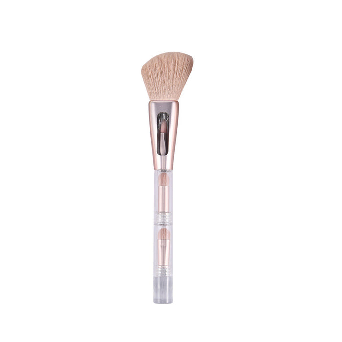 Four-In-One Portable Makeup Brush Beauty Makeup Brush Blush Brush Eyeshadow Brush Makeup Tool