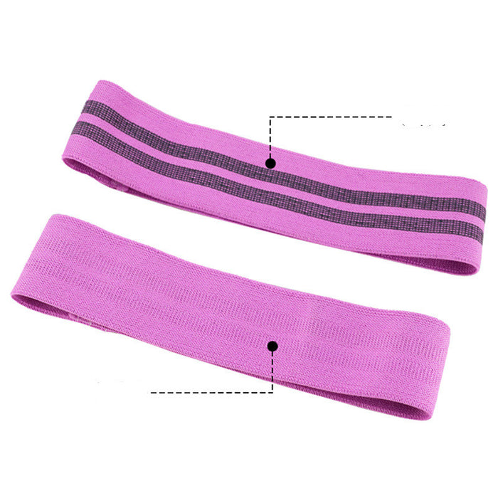 Fitness rubber band buttocks resistance band