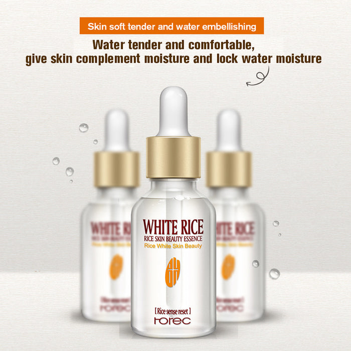 White Rice Whitening Serum Gesichtsfeuchtigkeitscreme Anti-Falten-Anti-Aging