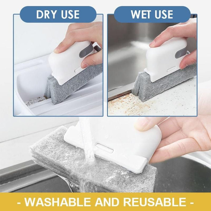 Window Groove Cleaning Tool Creative Window Groove Cleaning Cloth Window Cleaning Brush Window Slot Cleaner Brush Groove Brush