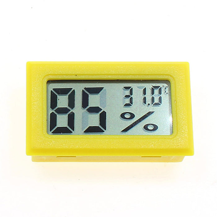 Embedded electronic thermometer and hygrometer