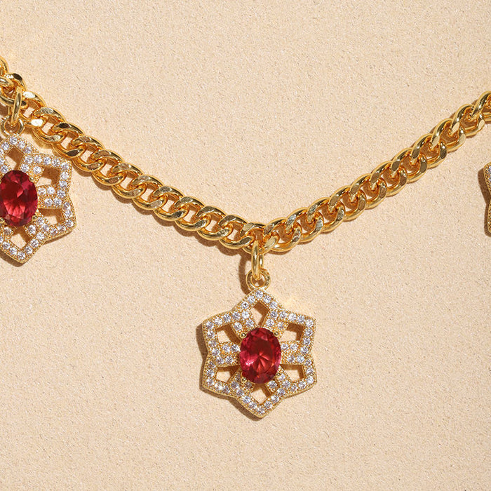 Fashion Jewelry Flower Shape Jewelry Gift Sets Luxury Wedding Jewelry Set for Women