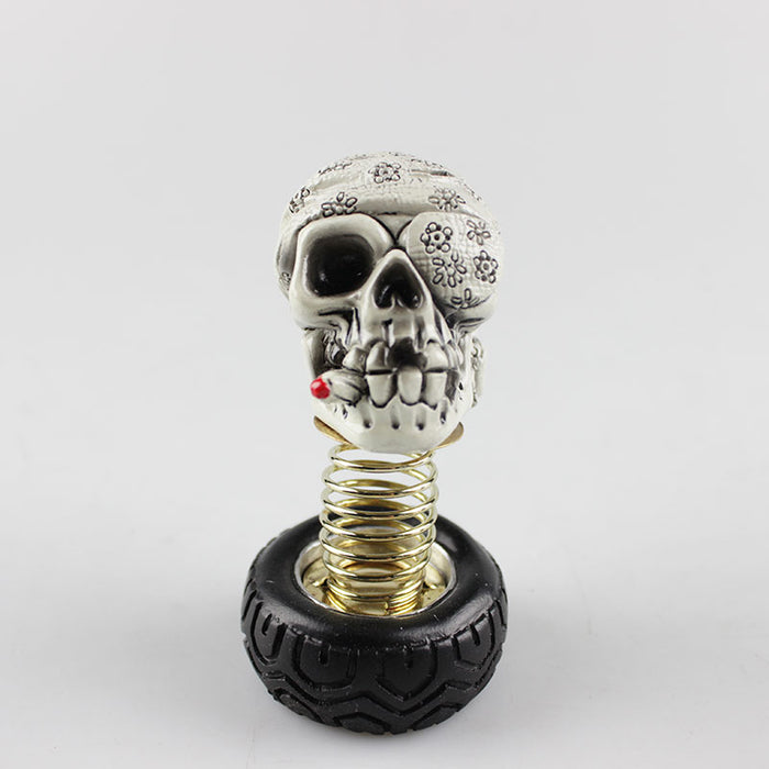 Car Skull Personality Interior Decoration Halloween Day Ornament for Car Goods Car Interior Decoration